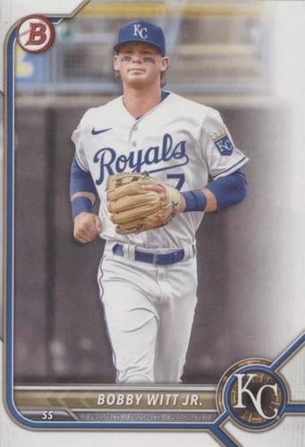 PSA 10 BOBBY WITT JR. 2022 Bowman Chrome REFRACTOR/499 Royals