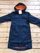 Swims Of Norway Womens Parka. Dark Blue And Orange. Xs. Bnwt. Rrp £275.