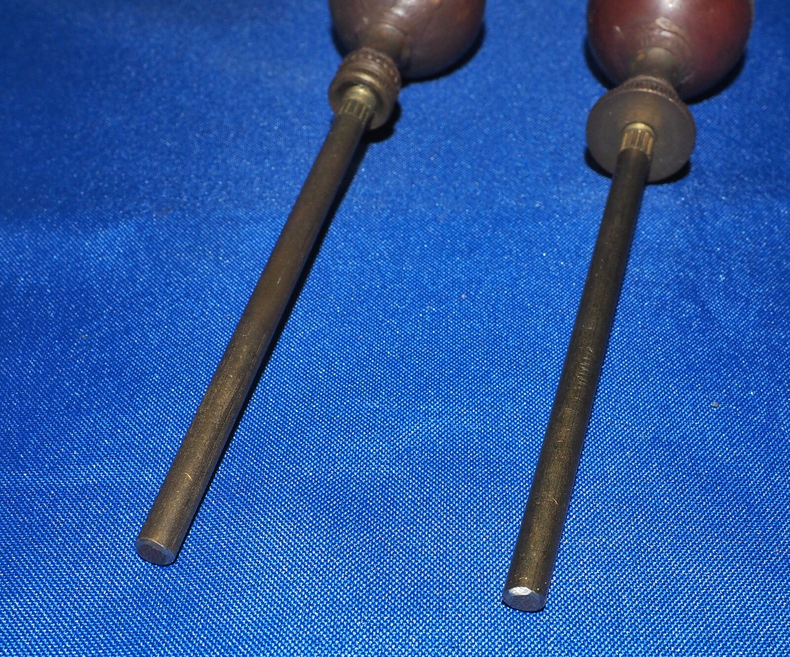 Rolls Royce Bentley Pre War Pair Of Steering Wheel Throttle & Choke Knobs