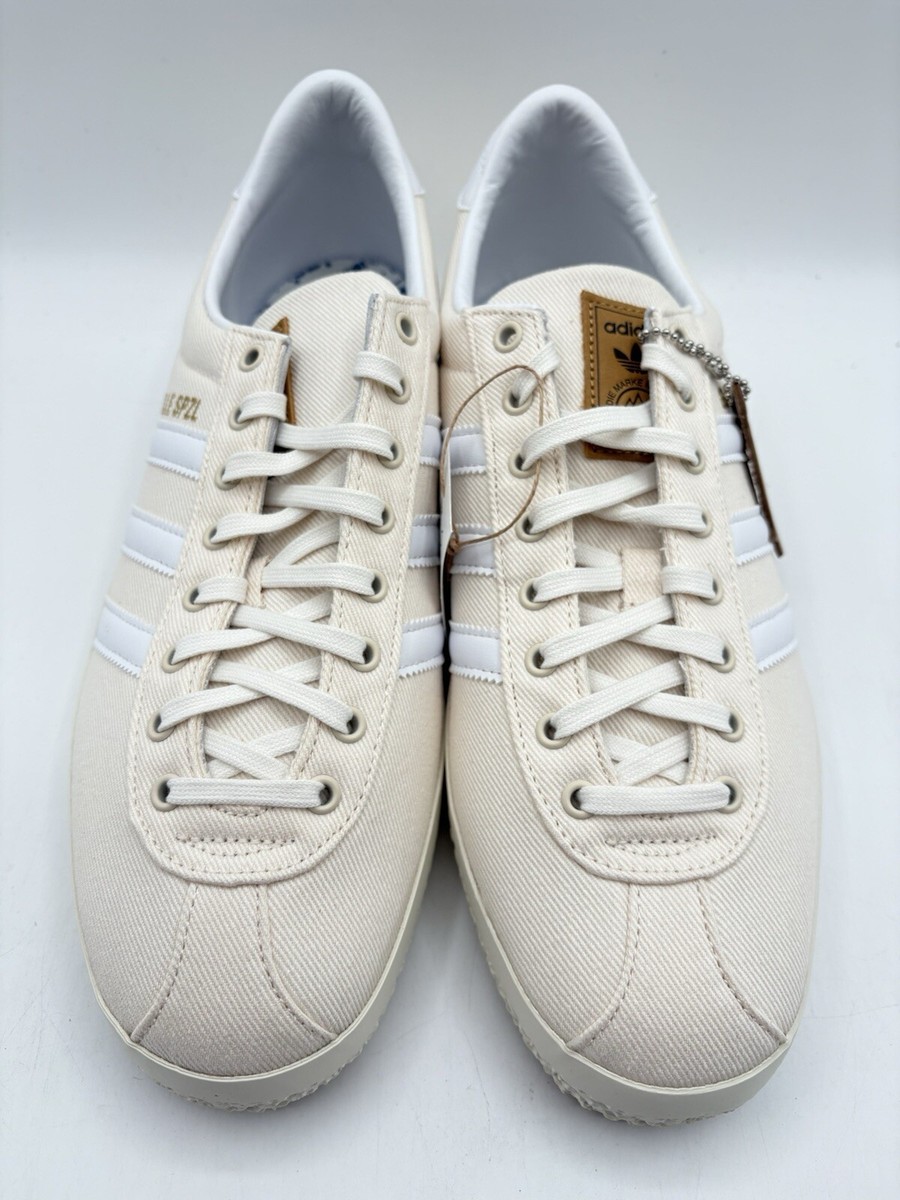 Adidas Men's Gazelle SPZL Originals Sizes 7.5-13 Chalk White