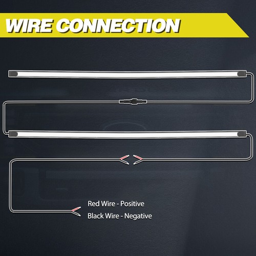 For 2017-2022 Ford Super Duty F-250 LED Grill Accent Lights Top Bottom Bar Kit - Picture 7 of 12