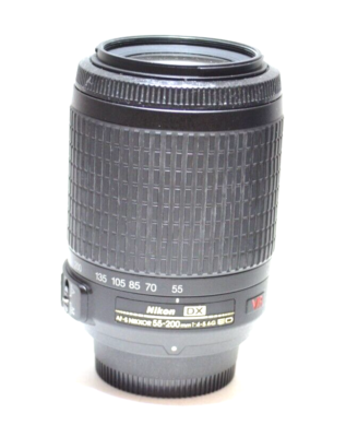 Top Mint】Nikon DX AF-S Nikkor 55-200mm f/4-5.6 G ED VR Lens from