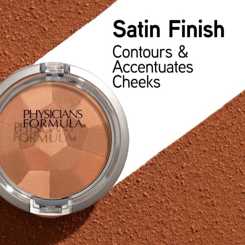 Set of 2 :PHYSICIANS FORMULA multi-coloredPowder Palette + Magic Mosaic Bronzer - Picture 8 of 13