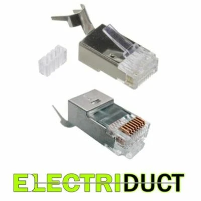 Electriduct CAT6A STP RJ45 Shielded Modular Plug