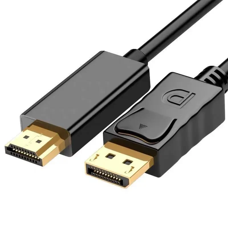 DisplayPort DP HDMI Kabel Adapter 1.8 Meter 4K DP 1.2 auf HDMI 1.4 Konverter - Bild 2 von 4