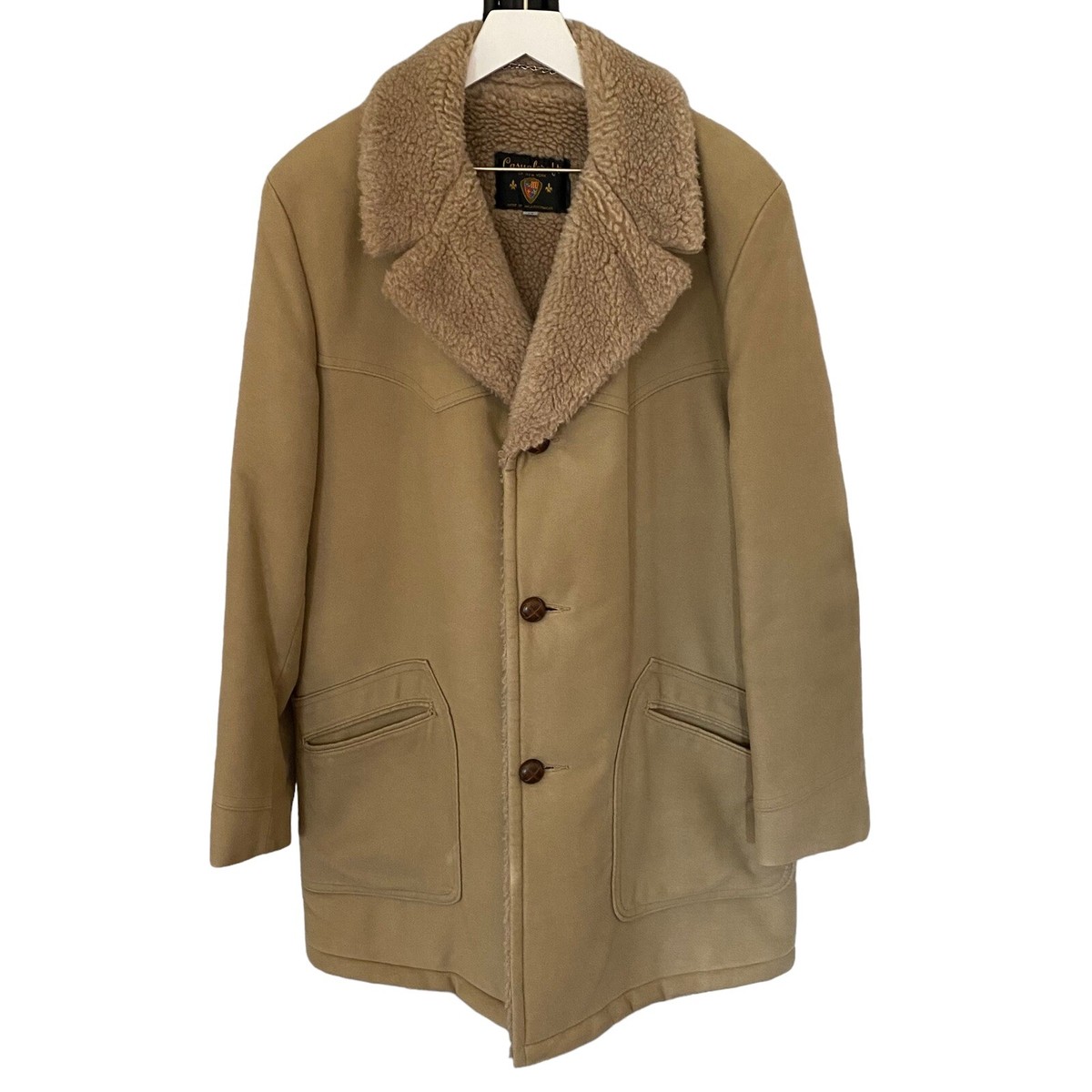 Vintage Casualcraft of New York 100% Cotton Suede Coat Size Vintage Casualcraft of New York 100% Cotton Suede Coat Size