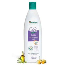 2x Himalaya Baby Massage Oil 200ml Nourishing  Gentle Care for Soft Skin herbal