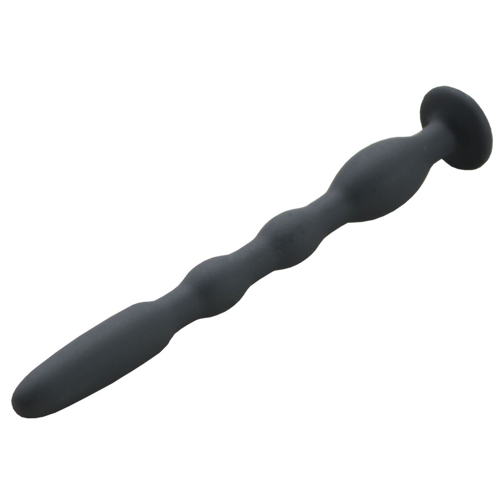 Silicone Urethral Plug Of Black Ridged,Penis Stretcher eBay