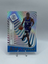 2020-21 Panini Illusions De'Aaron Fox Amazing Sapphire Kings #7 Kings