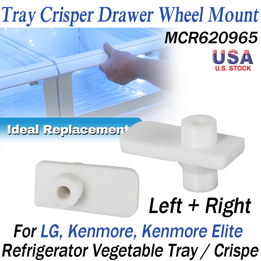 LG Refrigerator Crisper Drawer Wheel Mount MCR620965 for Kenmore