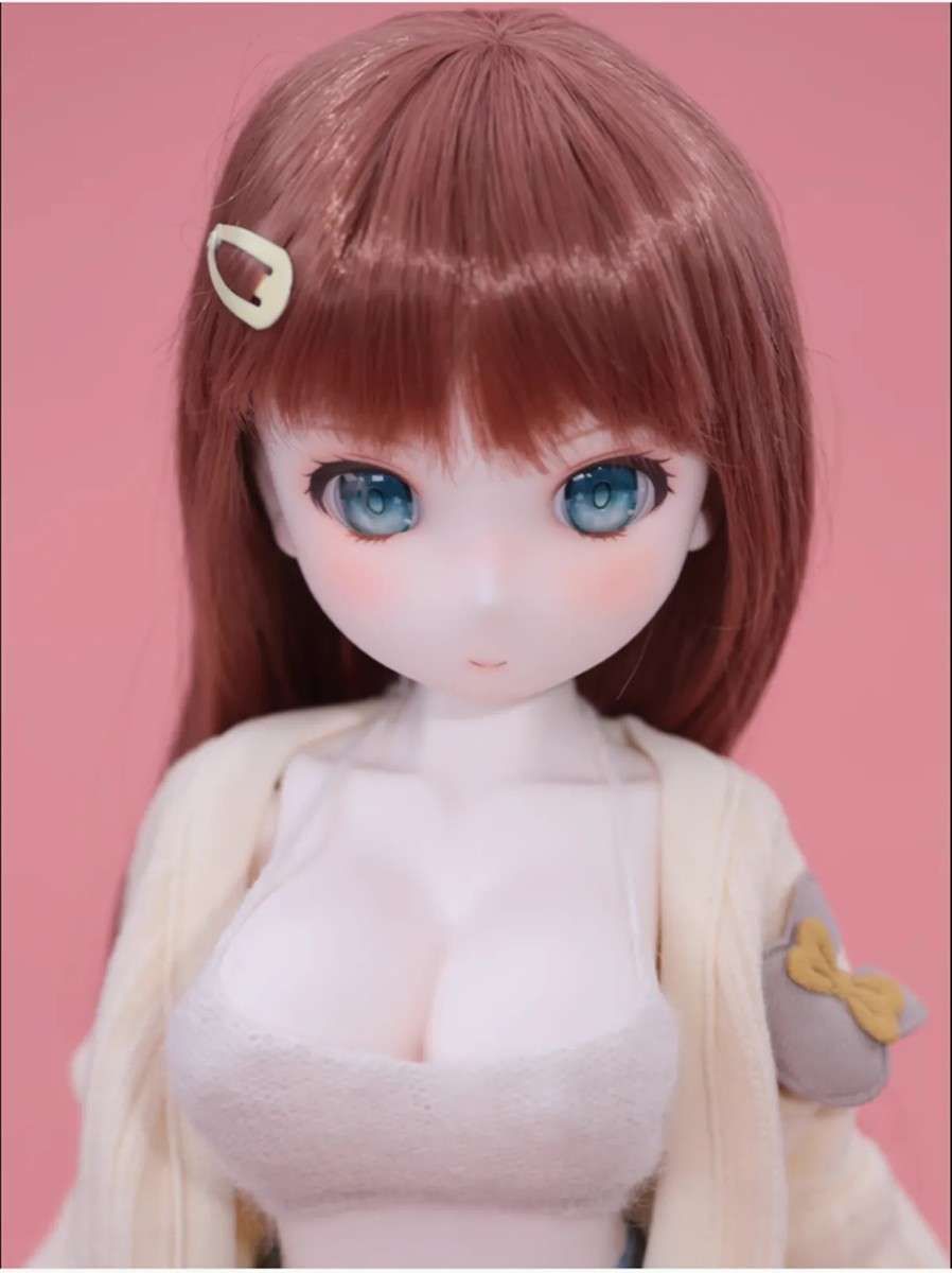 New Bjd Dolls 1/4 Girl Chest Secondary Joint Doll Resin Baby