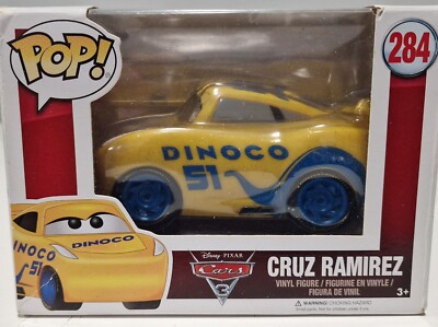 Disney Pixar Cars Funko Pop Dinoco Cruz Ramirez Neu in OVP