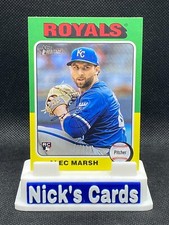 2024 Topps Heritage #683 Alec Marsh RC Kansas City Royals - A