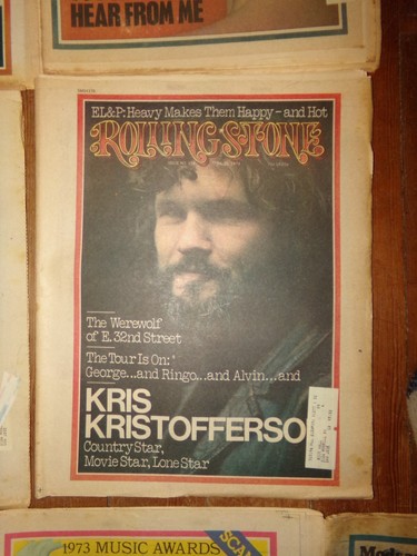 13 Vtg 1974 Rolling Stone Magazine Lot - Picture 6 of 14