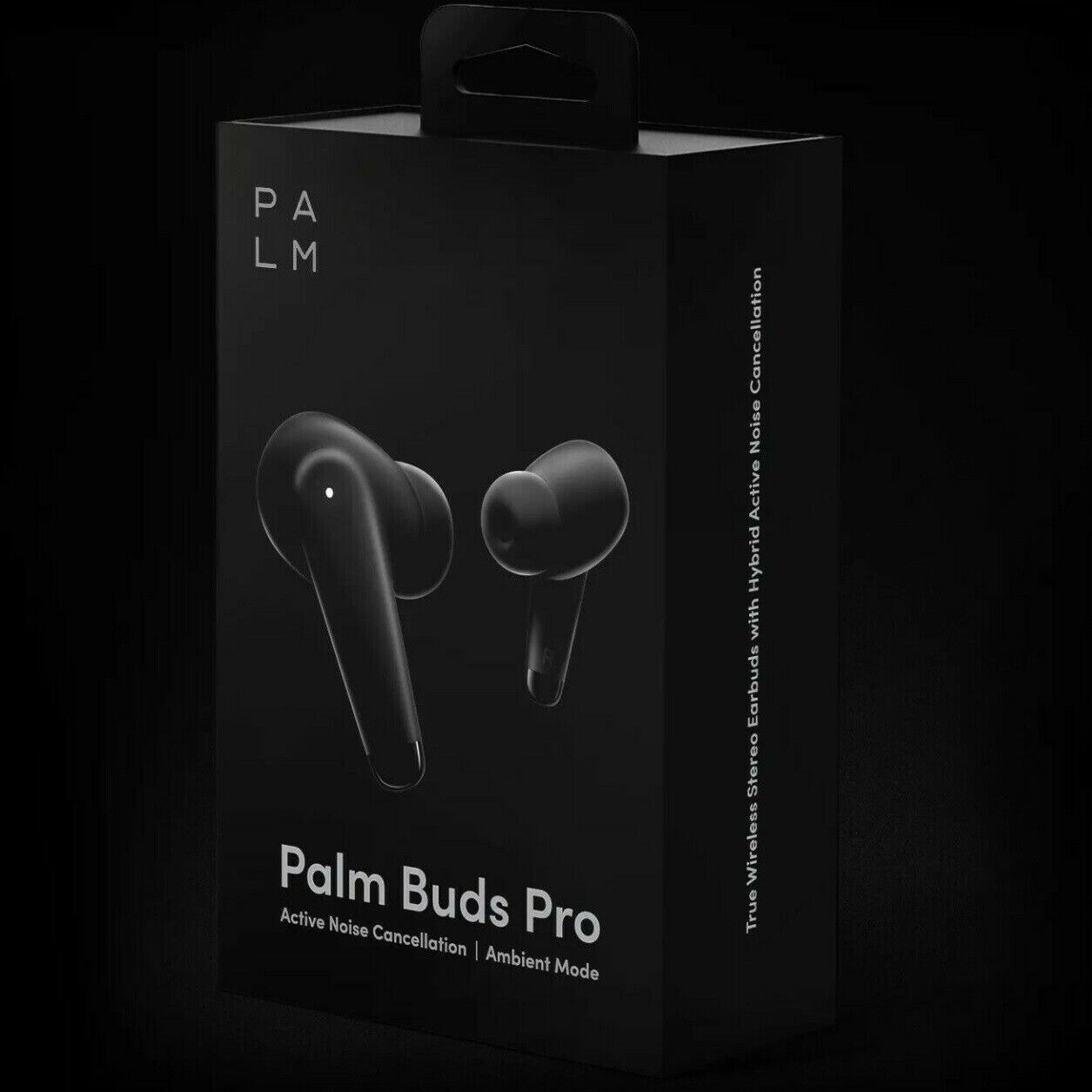 🔥Palm Buds Pro Bluetooth True Wireless Noise Cancelling Headphones Satin Black