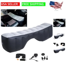 Waterproof Car Sleeping Gap Pad – Inflatable Mattress with Quick Inflate Pump