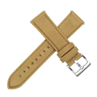 Men’s Nylon Canvas Genuine Leather Watch Strap 20/22mm Quick Free Shipping Uk