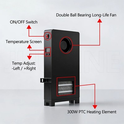 For Bambu Lab P2S Chamber Heater EU 220V 300W 0-70  Riscaldatore Bambulab P2S 