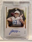 2020 Justin Herbert Auto Panini Flawless Rookie Signatures #3/25 RC Chargers