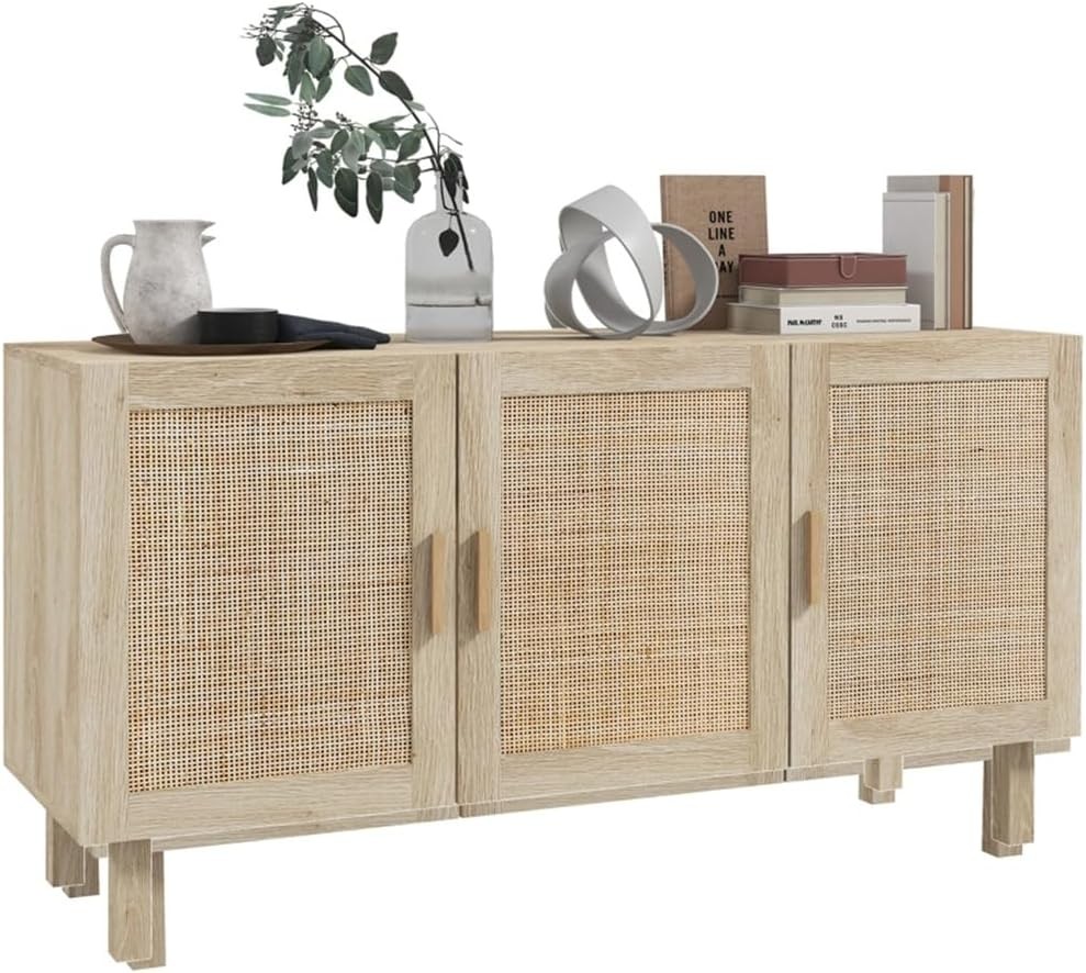 Kitchen Sideboard Buffet Cabinet with Storage Coffee Bar Cabinet, Kitchen Pantry