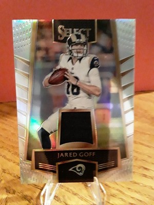 2016 Panini Select Silver Prizm #25 Jared Goff  136/199 Jersey Rookie W/ Stand!