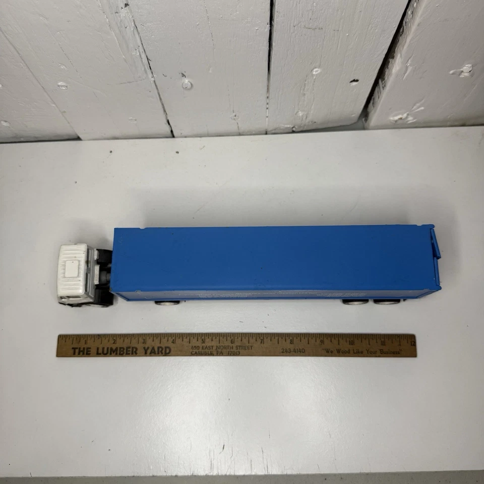 "Remolque camión Mercedes-Benz LPS 1625 de colección modelo 12"" hecho en Alemania Occidental" Foto 2 de 4