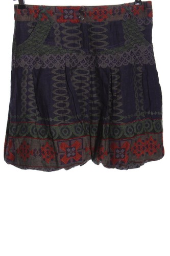 PROMOD Falda acampanada Mujeres Talla EU 36 lila-verde-rojo look casual - Imagen 4 de 5