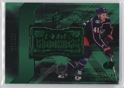 2023-24 SPx Finite Rookies Green 61/199 Hunter McKown #F-34 RC 0nr3