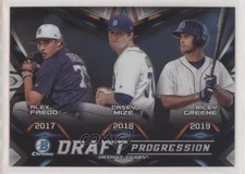 2019 Bowman Draft Chrome Progression Alex Faedo Casey Mize Riley Greene fo7