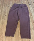 Casey Casey France Fabi Italien Pant Size S Tough Cot Auburn Red 25" Inseam
