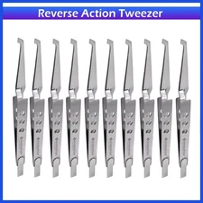 New Ortho Bracket Tweezers Hole Grip Reverse Action Bonding Holding Placer