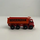 Vintage Lesney Matchbox Orange & Red Hoveringham Tipper Truck #17