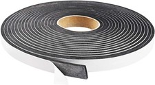 26ft Noise Reducing Foam Seal Tape   1/2" Wide Self-Adhesive Weather Strip