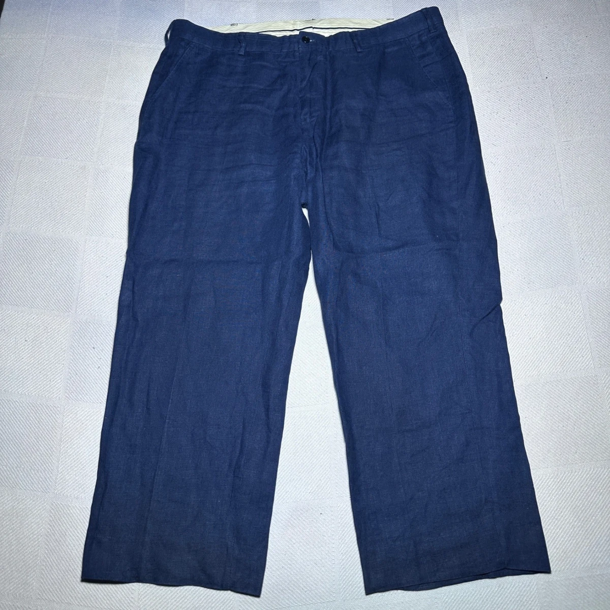 Polo Ralph Lauren Blue Linen Pants for Men for sale | eBay