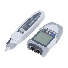 Network Cable Tester Digital Analogue PoE Ethernet Wire Finder Tracer Tool LCD