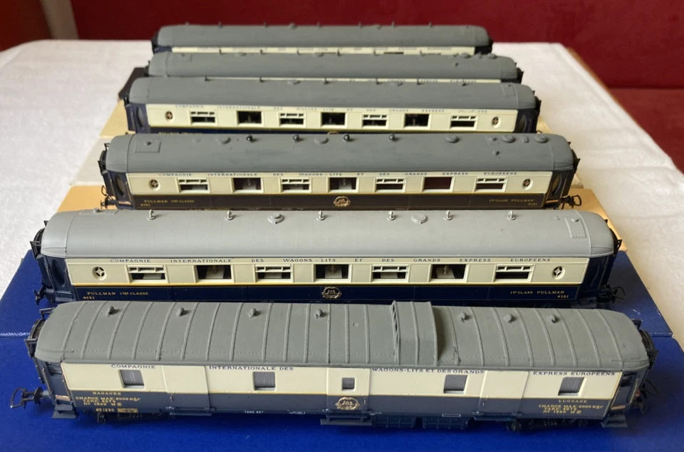 FRANCE TRAINS HO: RAME 6 WAGONS CIWL ORIENT EXPRESS - Photo 3/4