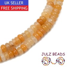 Yellow Topaz Gemstone Rondelle Beads - Natural - 4mm x 2mm - 1 Strand (168pcs)