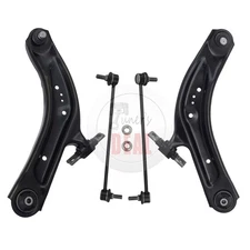 4pcs Front Lower Control Arm Fit 2014-2019 Nissan Rogue w/ Ball Joints Sway Bar