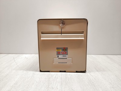 Burg-Wachter 502 BE C verzinkter Briefkasten - beige BESCHÄDIGT