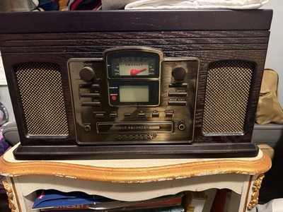 Victrola ITVS-200B 6-in-1 Nostalgic Bluetooth Record Player