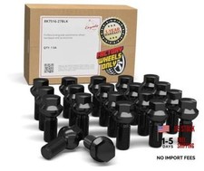 20 Pcs M14 x 1.5 Ball Seat OEM M14x1.5 Factory Seat Factory Length - Black