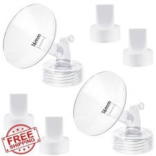 6 PC Breast Pump Part Set 16mm Flange Duckbill Valve Spectra S1 S2 S9