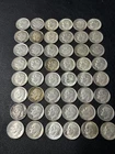 90% Silver Roosevelt Dimes Lot Of 48