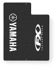 Factory Effex Carbon Fiber Look Upper Fork Graphics - Yamaha - White 06-38228