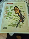 MICHAEL JACKSON POSTER 8 BY 11  inches