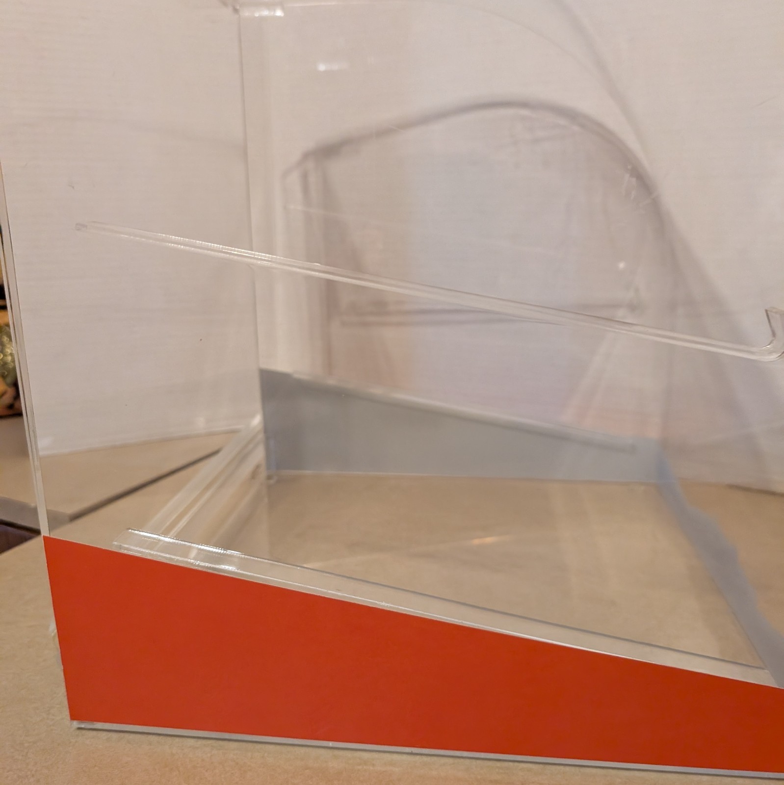 Otis Spunkmeyer Bakery Display Case Countertop Clear Dome Rear Door (no tray)