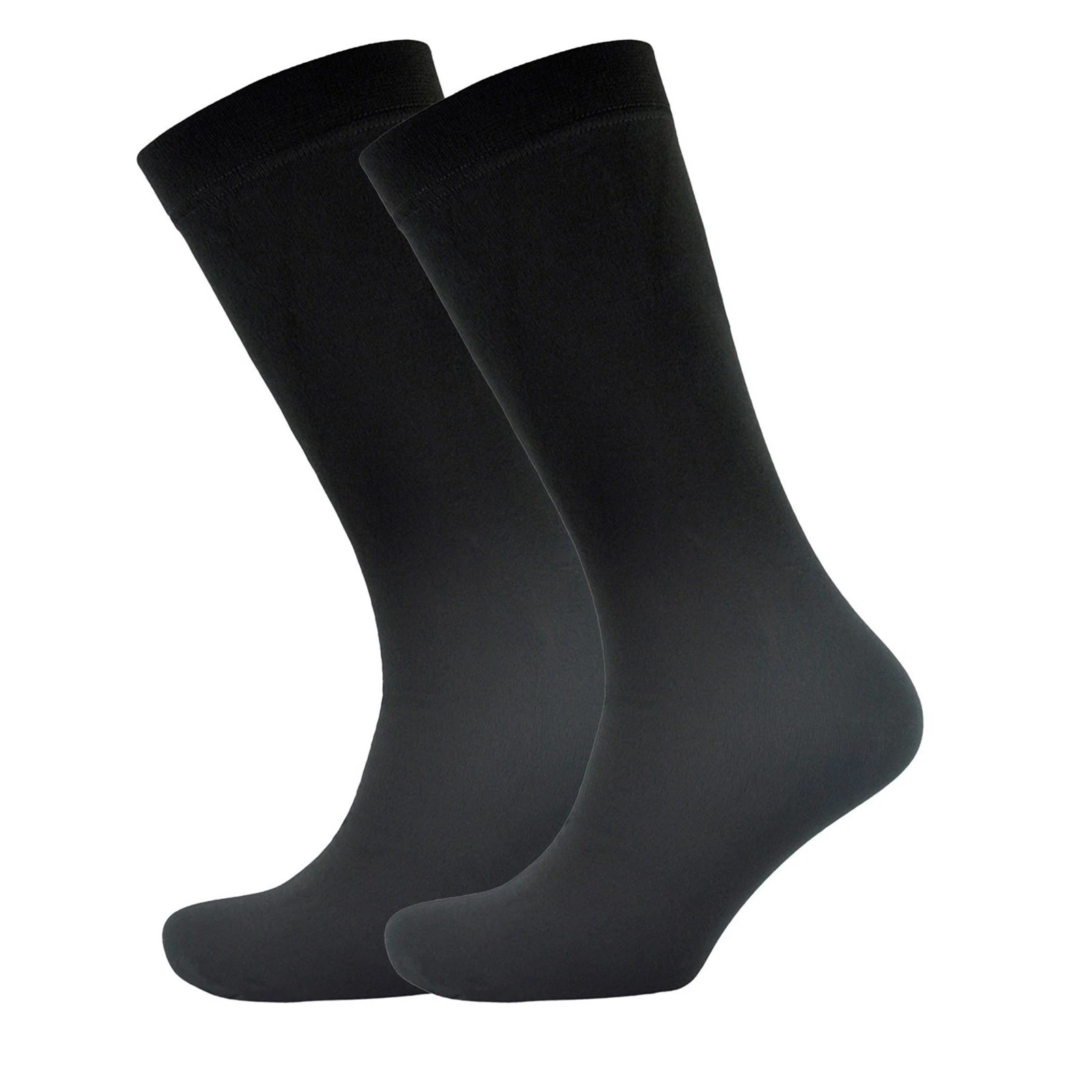 A2Z 2 Pack Ladies Thermal Knee Length Socks Comfort 140 Denier Winter Warm socks