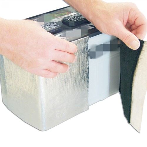 Battery Wrap Heat Shield Barrier 8 in x 40" Self-Adhesive 2,000 degrees F NEW - Picture 2 of 5