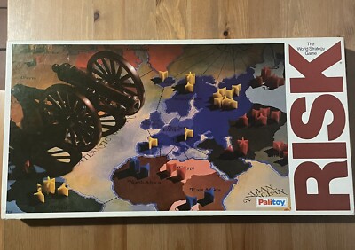 Palitoy Risiko Brettspiel Die Welteroberung Spiel 70er Jahre komplett top Parker