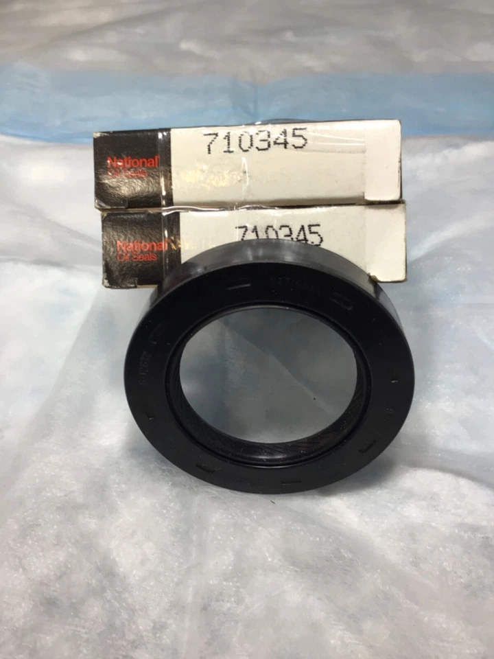Frt Cigüeñal Sello National Oil Seals 710345 Juego de 2 Nuevos en Caja Hecho en EE. UU. Foto 3 de 3